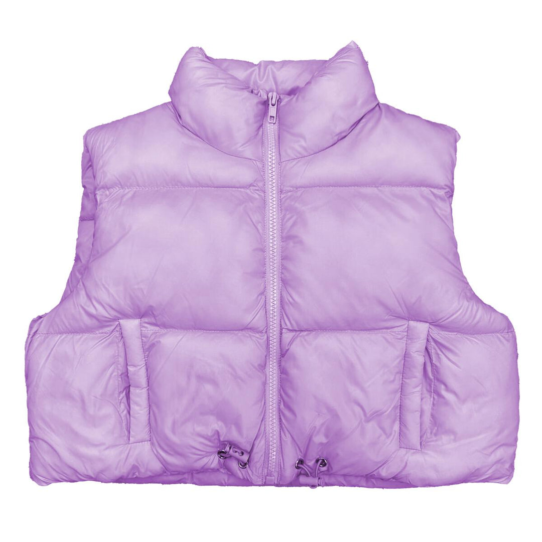 PUFFER VEST | LAVENDER