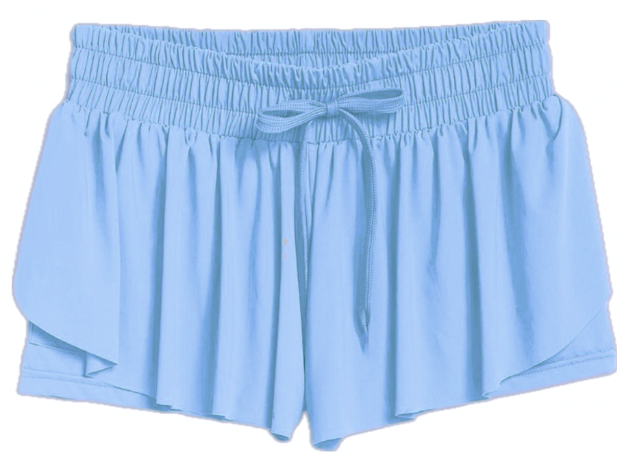 FLY AWAY SHORT | CHAMBRAY BLUE