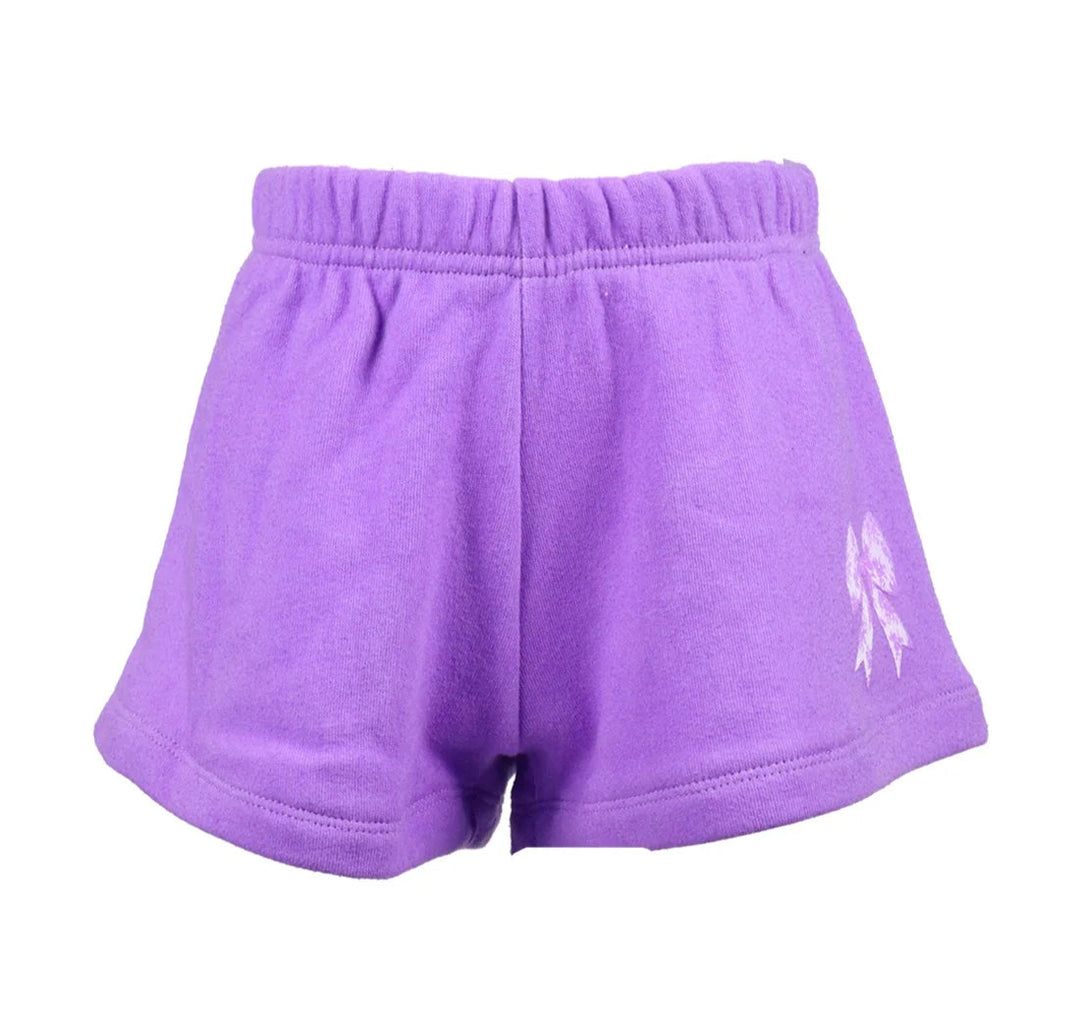 BOW SHORTS | PURPLE