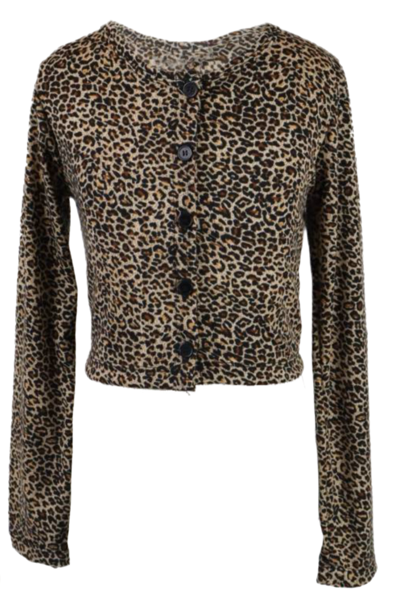 LEOPARD CARDIGAN