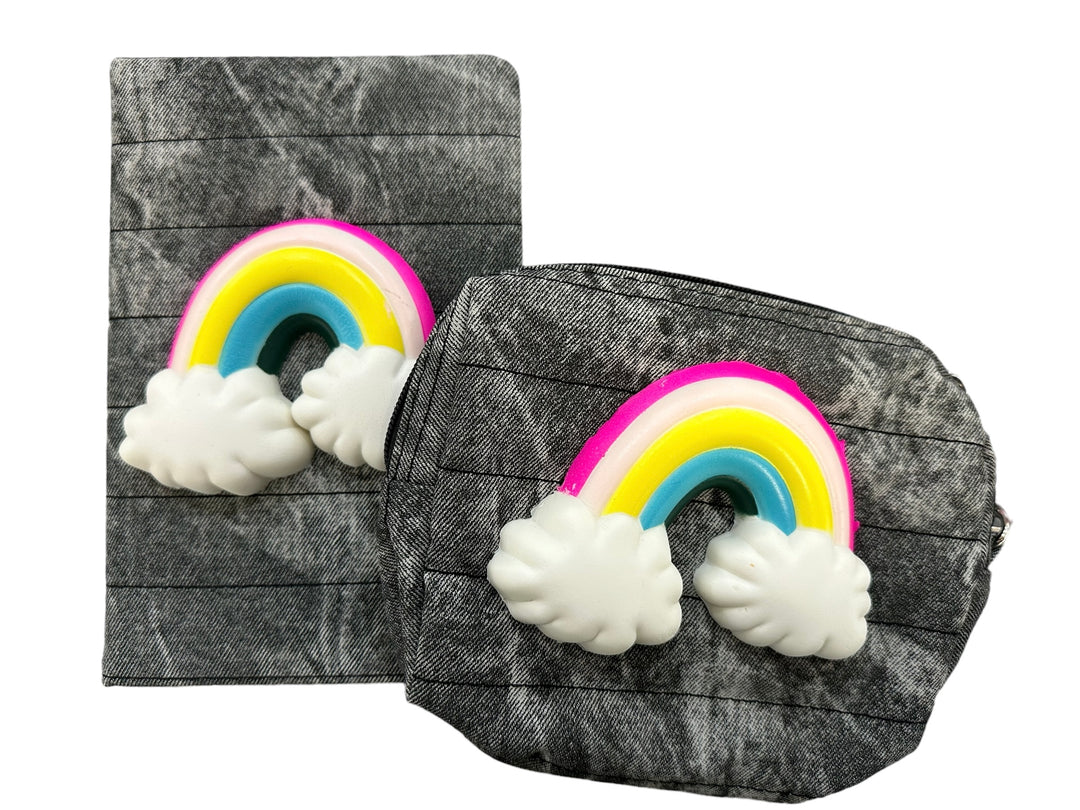 RAINBOW PLUSH POUCH