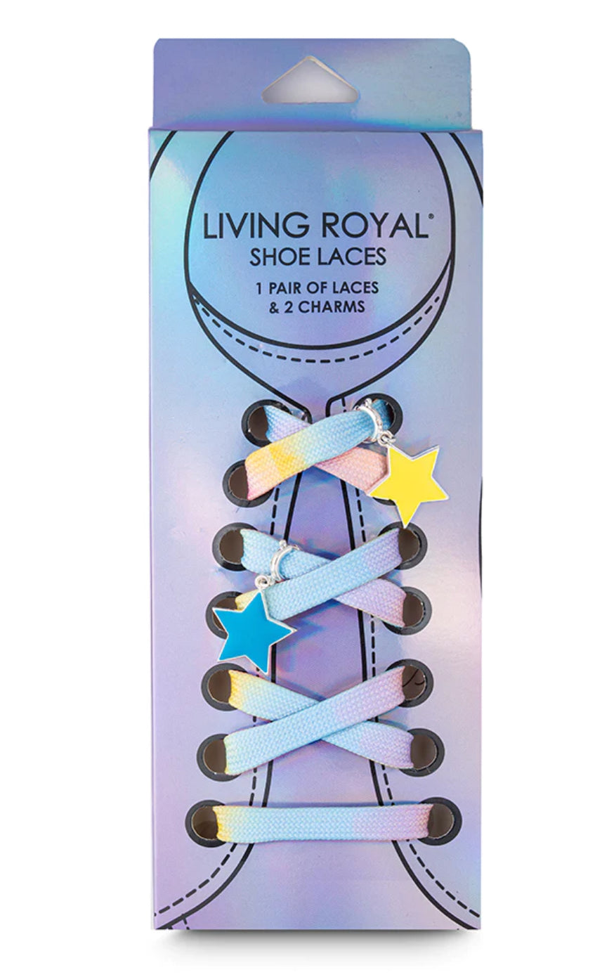 STAR SHOELACES + CHARM SET