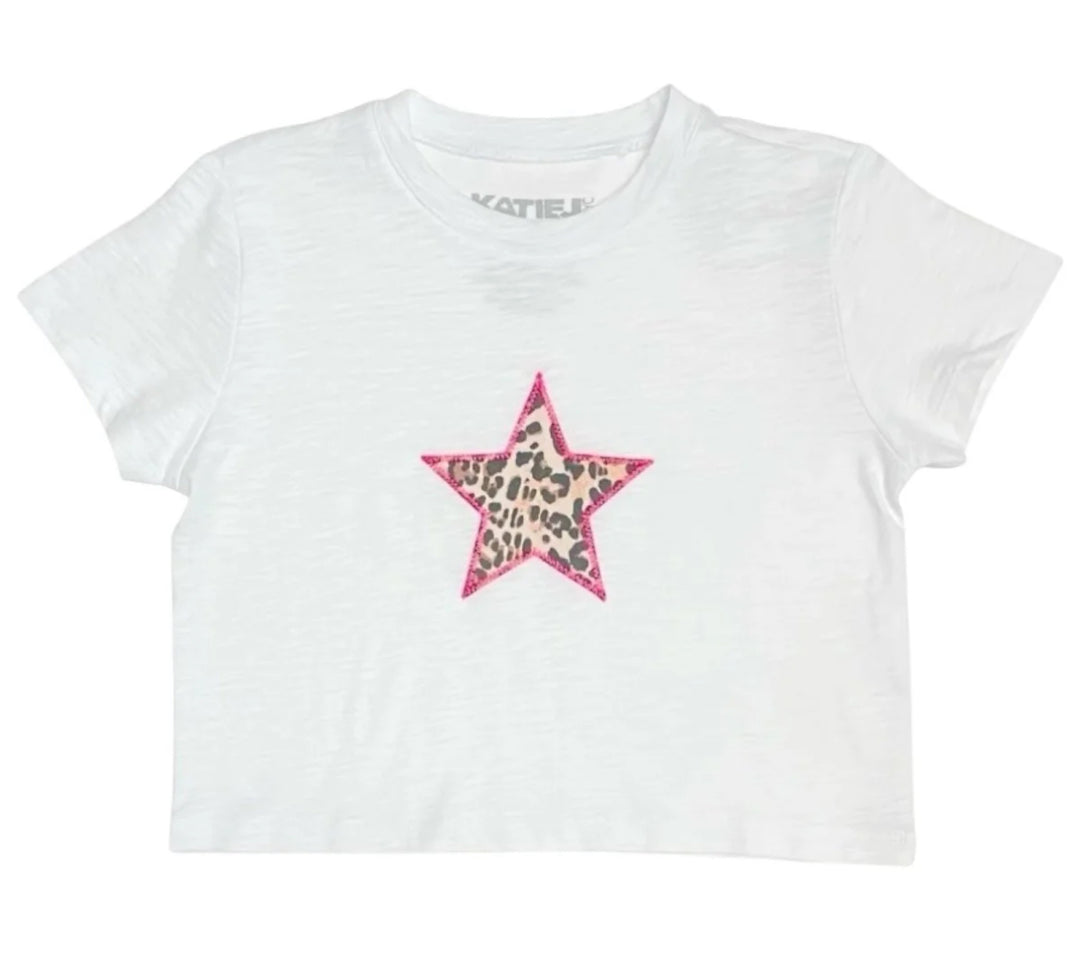 FEARLESS TEE | LEOPARD STAR