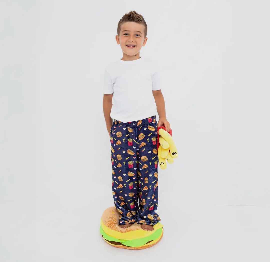 BURGER AND FRIES PLUSH PANT