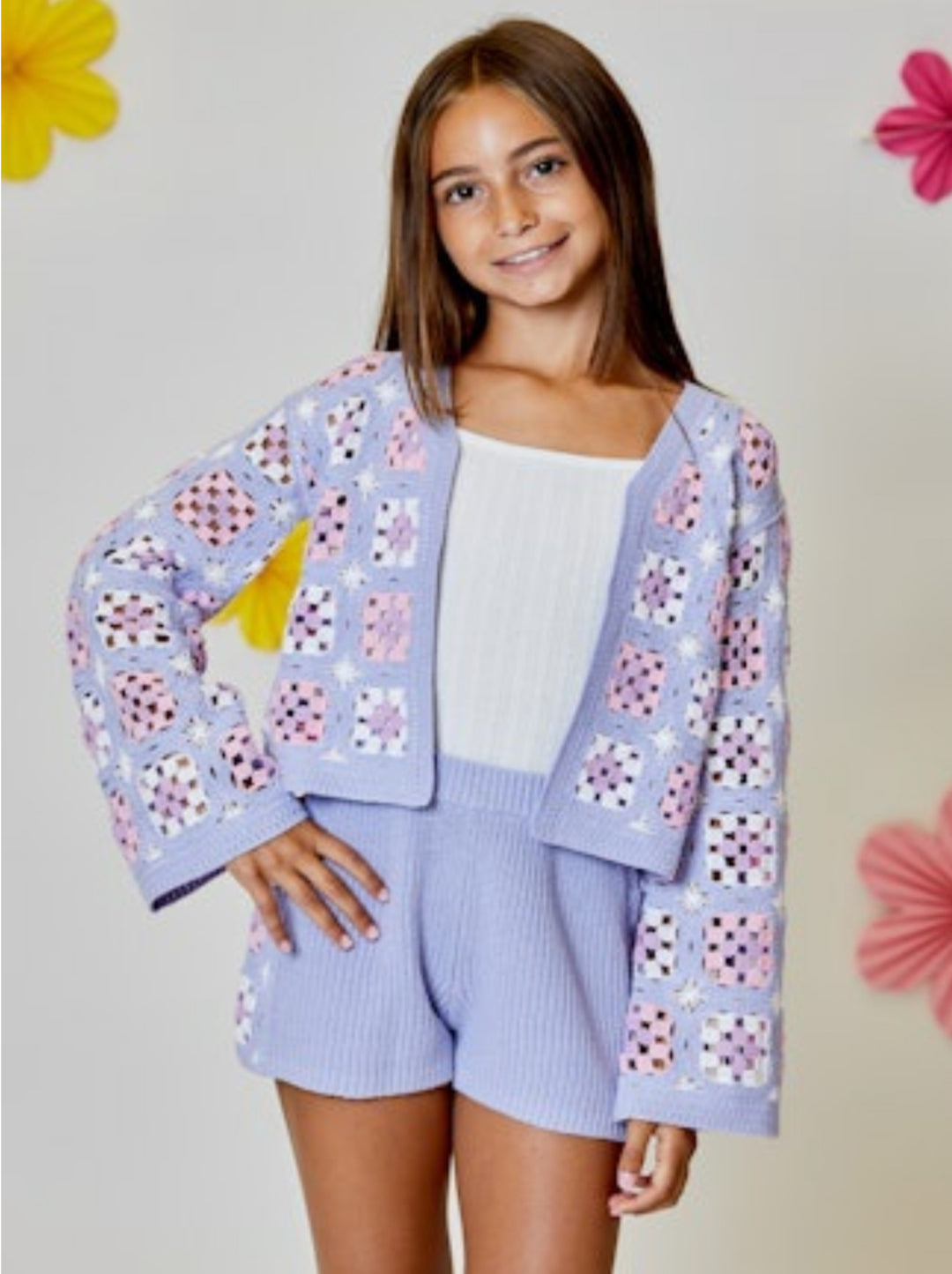 CARDIGAN | MORNING SKY COMBO