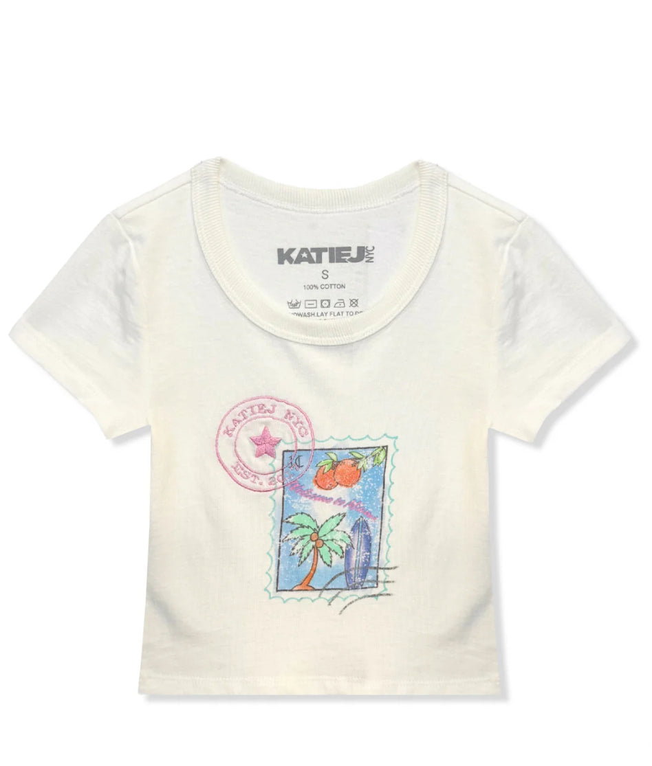 MIAMI STAMP GRAPHIC TEE