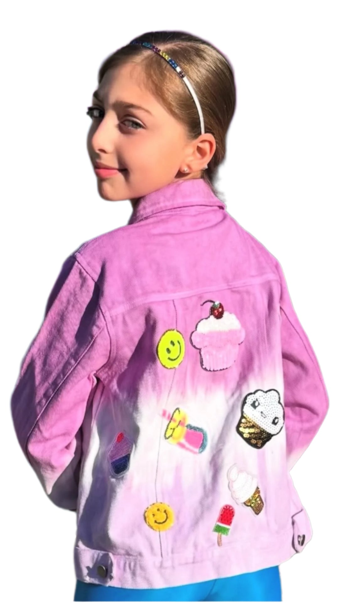 PATCH DIP-DYE JACKET