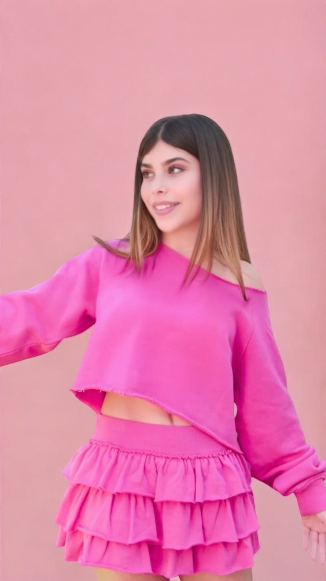 SHANE RUFFLE SKORT | VDAY