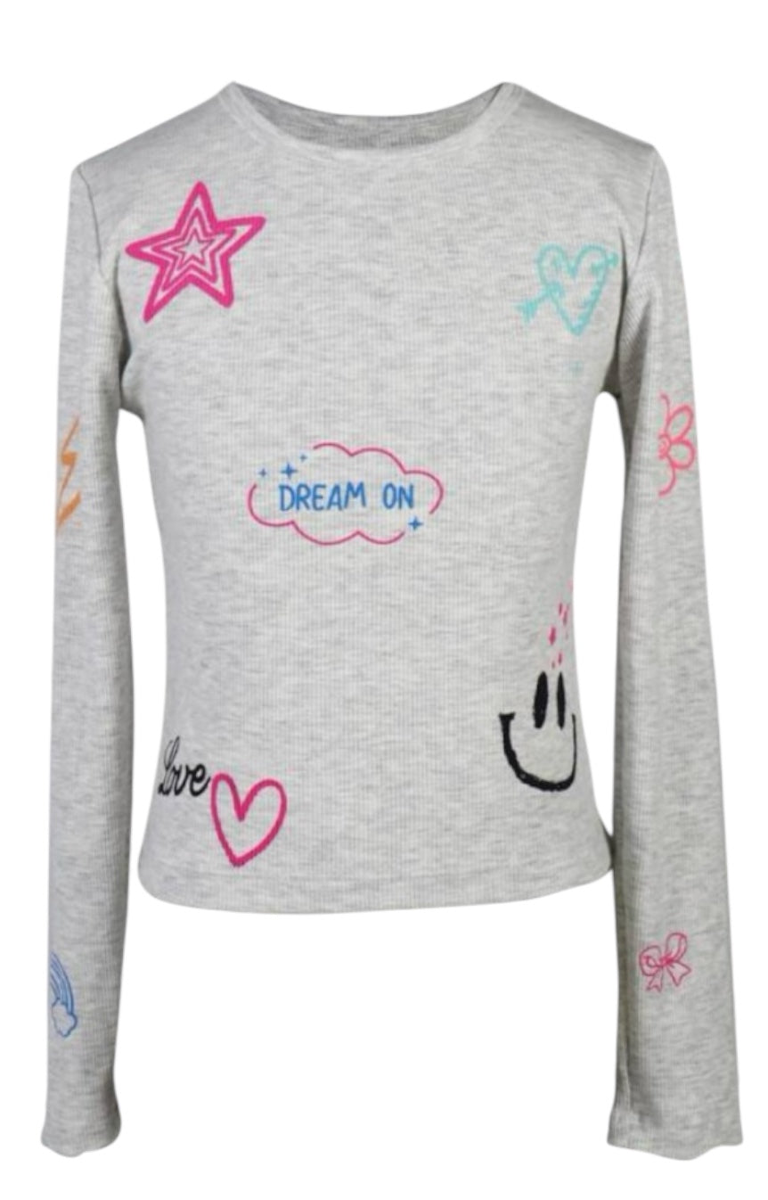 ICONS L/S TOP | MISTY