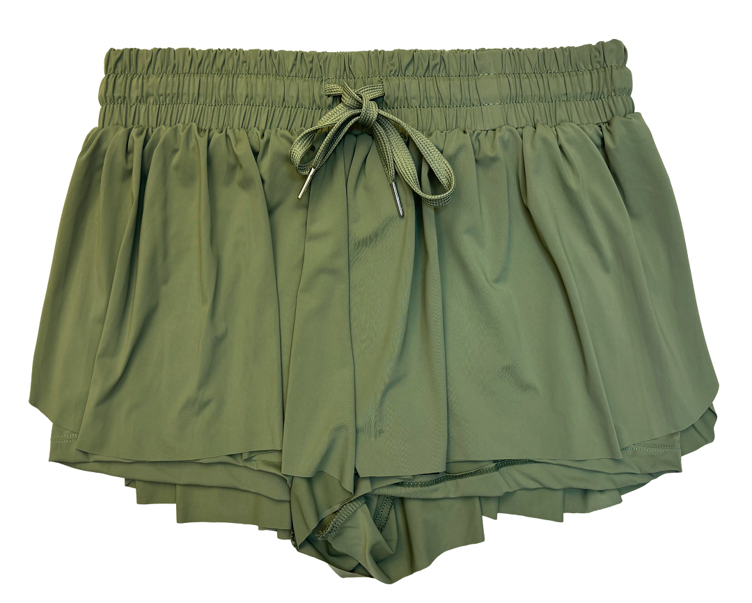 FLY AWAY SHORT | OLIVE GREEN