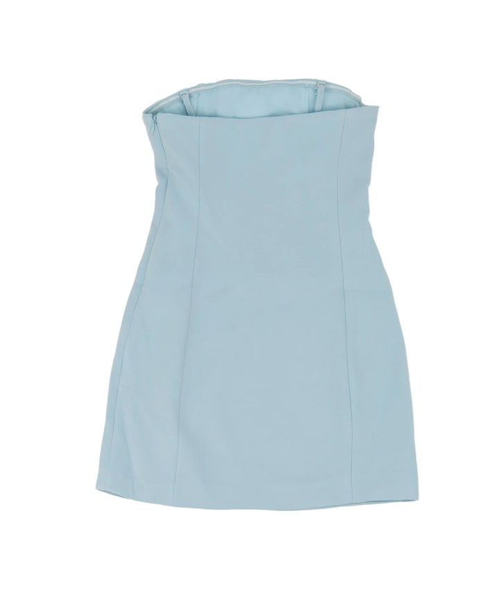 TOVA 3D APPLIQUE DRESS | BABY BLUE