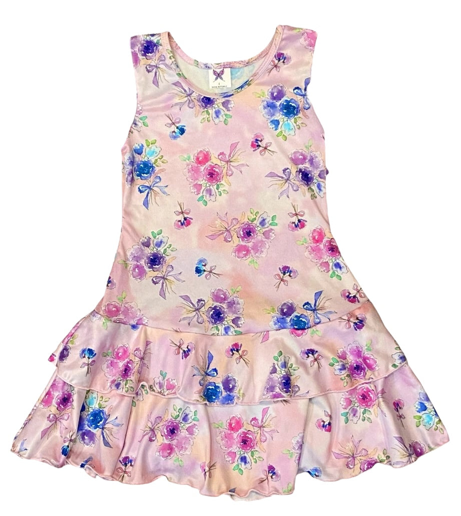 RUFFLE TANK DRESS | POSIES