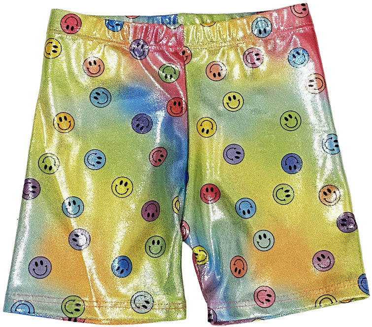 BIKE SHORT | SPARKLE OMBRE SMILEY