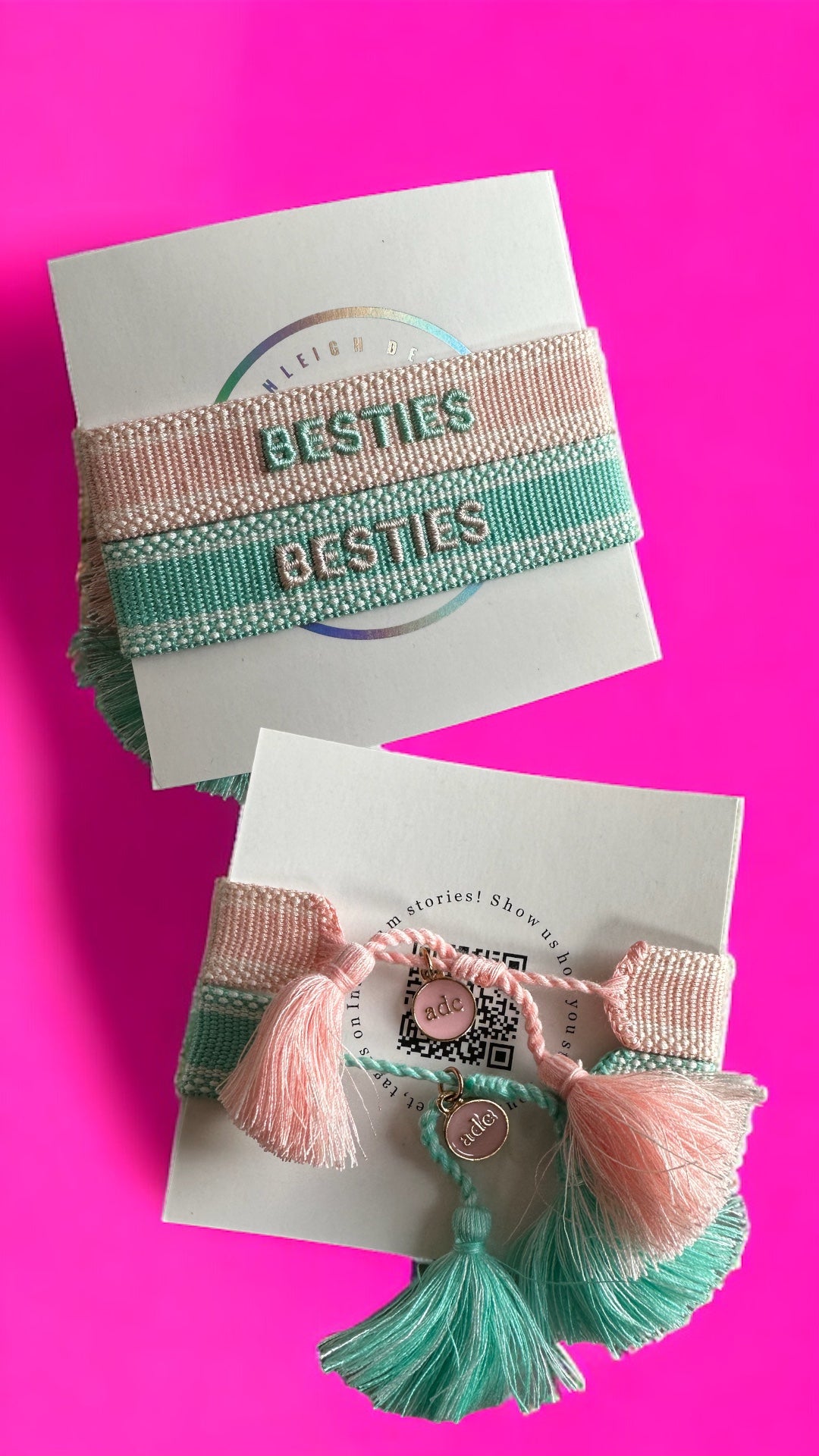 BESTIES SET OF TWO BRACELETS