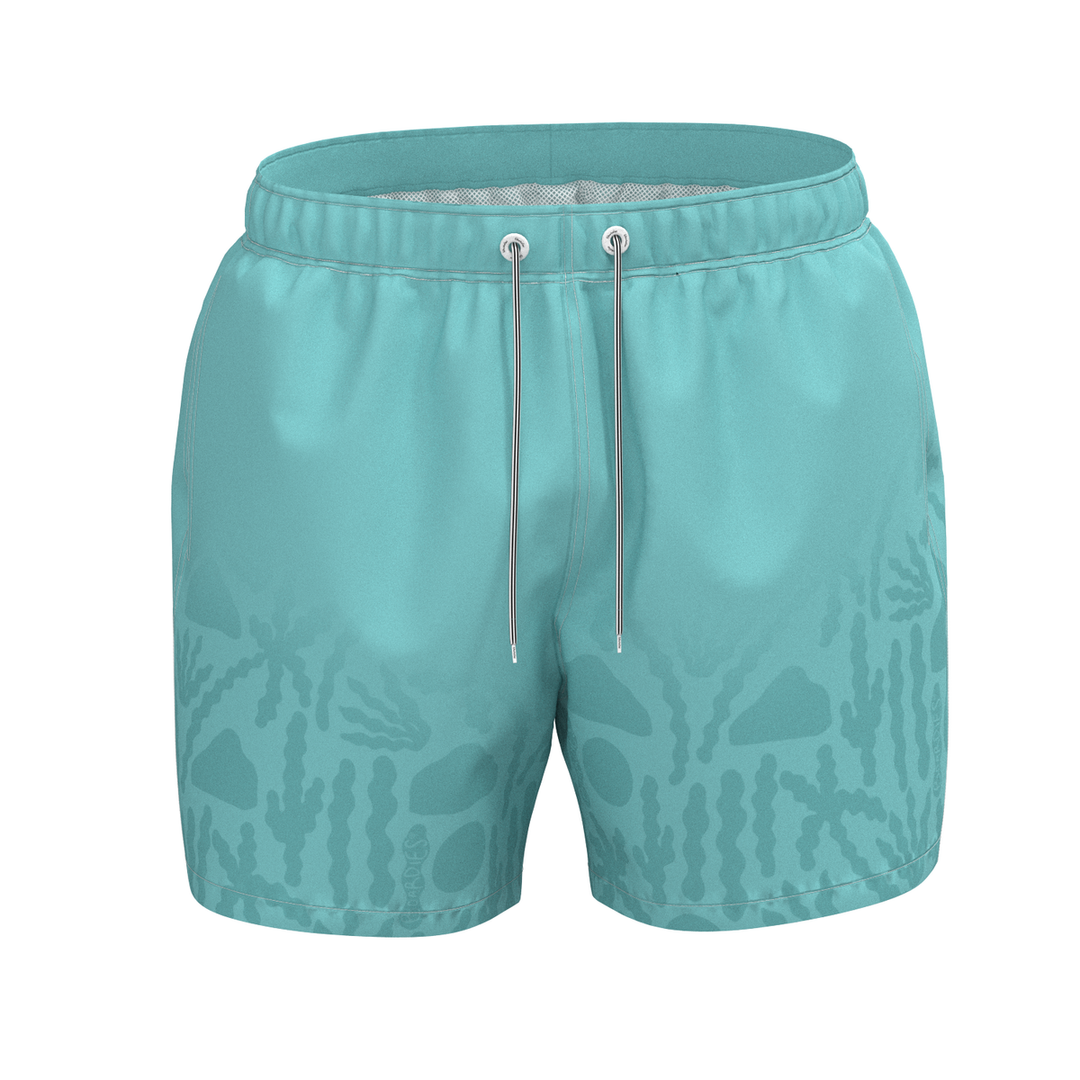 BACALAR BLUE SWIM SHORT