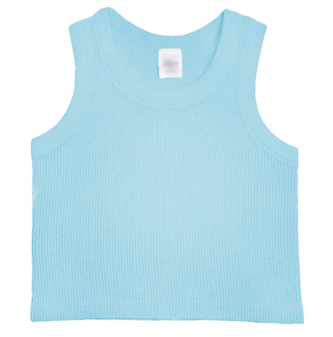 SMOCKED TANK TOP | WATER SPROUT
