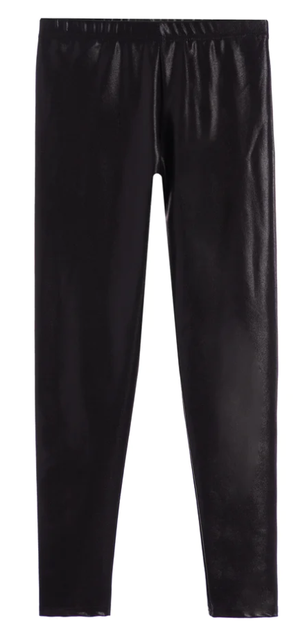 LAME LEGGINGS | BLACK