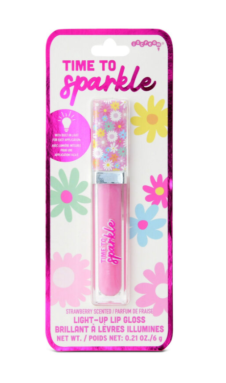 TIME TO SPARKLE LIGHT UP LIP GLOSS