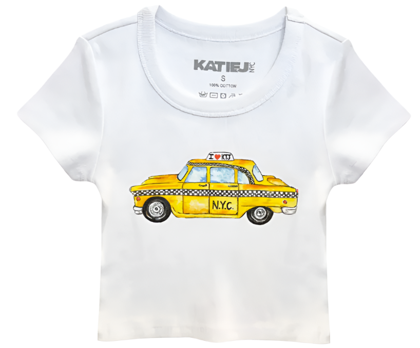 NYC TAXI GRAPHIC TEE