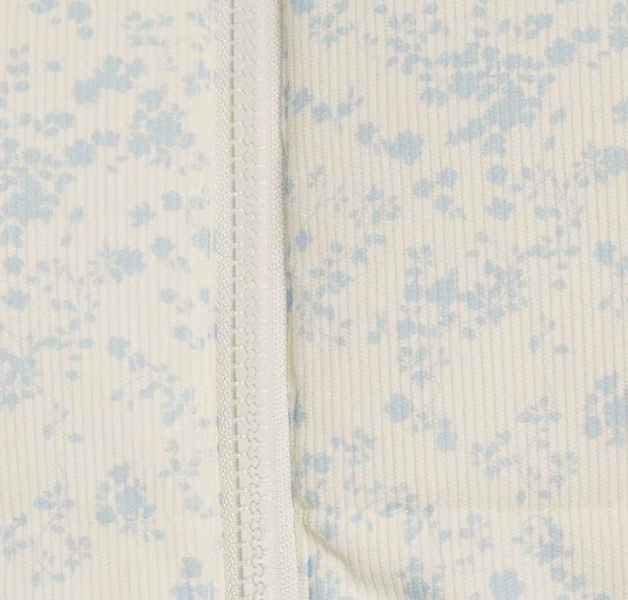 SNOWY VEST | GLACIER BLOOM