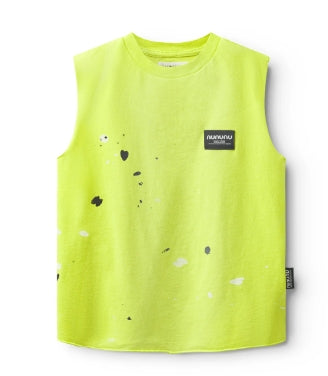 SPLASH SLEEVELESS SHIRT