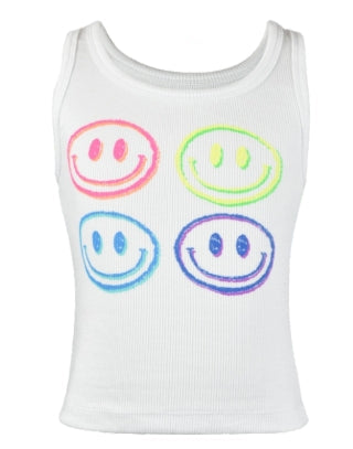 PASTEL SMILEY TANK