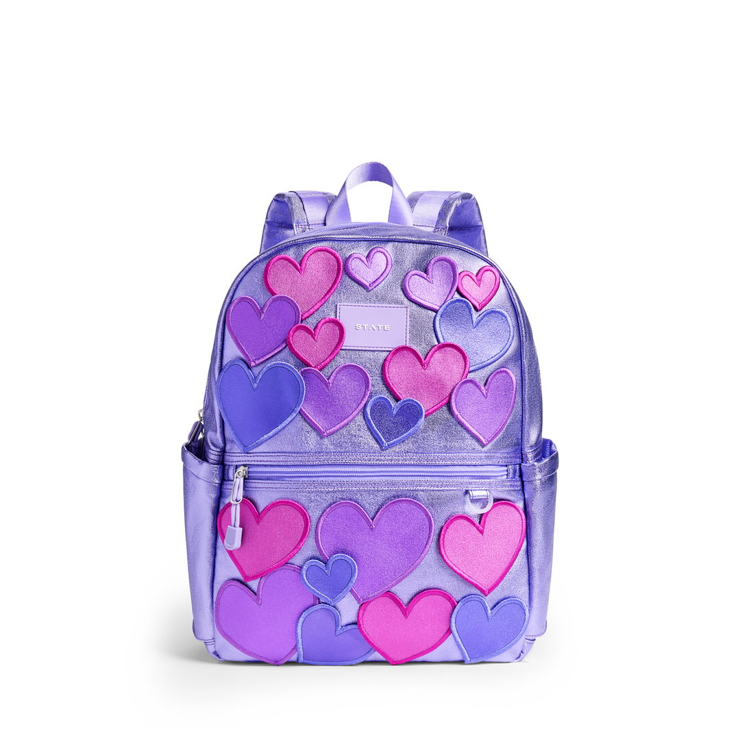KANE DOUBLE POCKET BACKPACK | 3D HEARTS