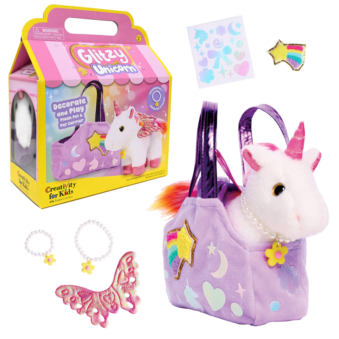 DECORATE A GLITZY UNICORN KIT