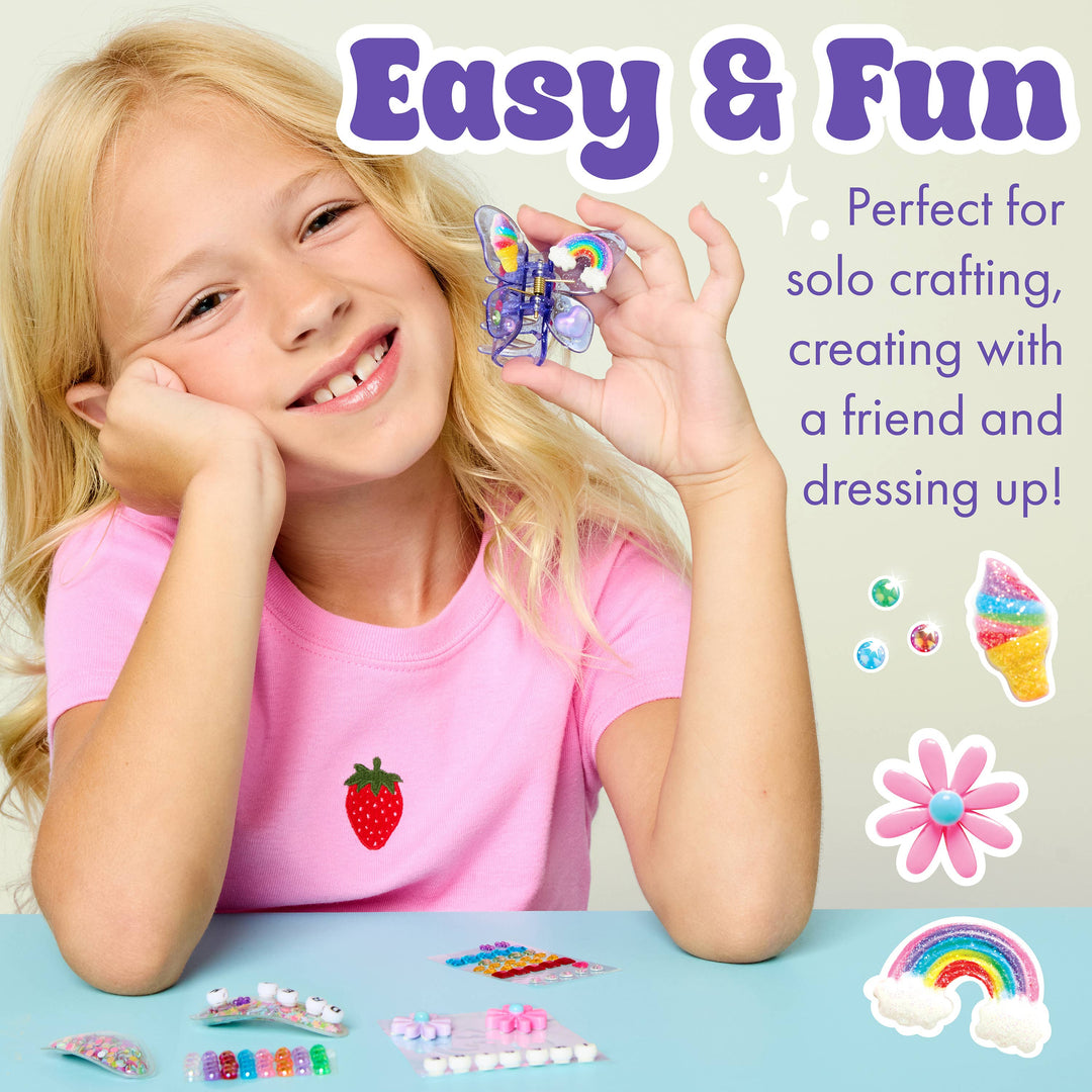 DIY HAIR CLIPS