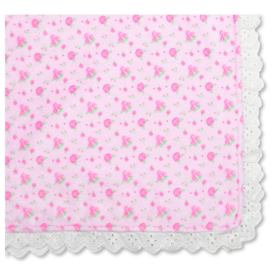 PRETTY IN PINK PLUSH BLANKET