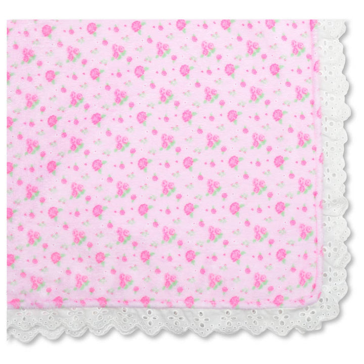 PRETTY IN PINK PLUSH BLANKET