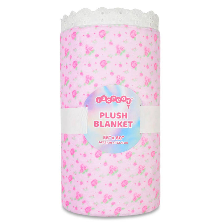 PRETTY IN PINK PLUSH BLANKET