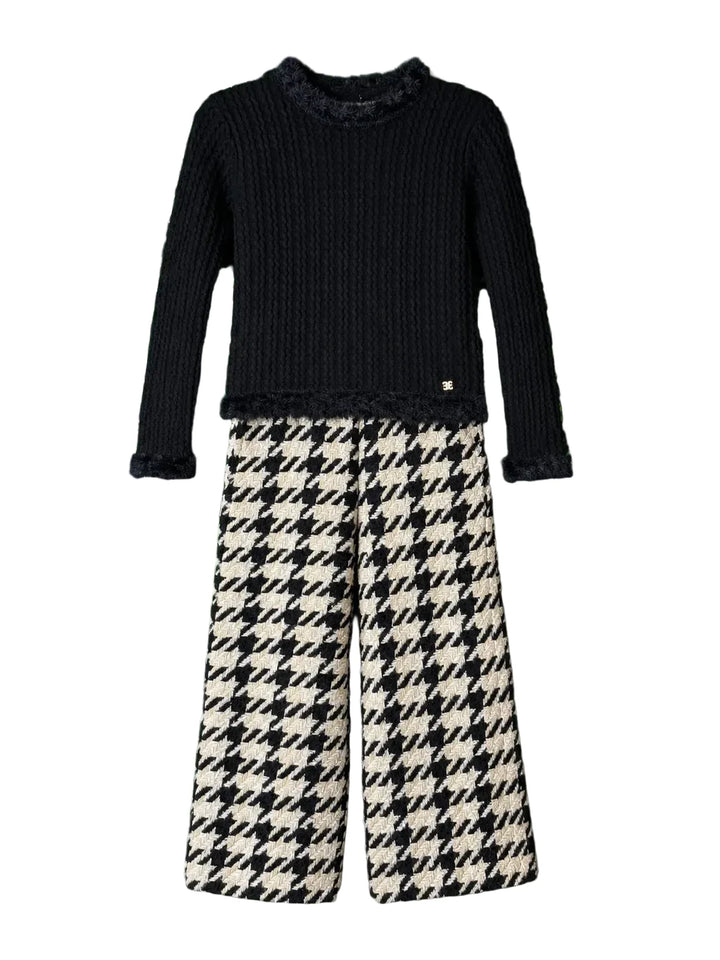 HOUNDSTOOTH PANT SET