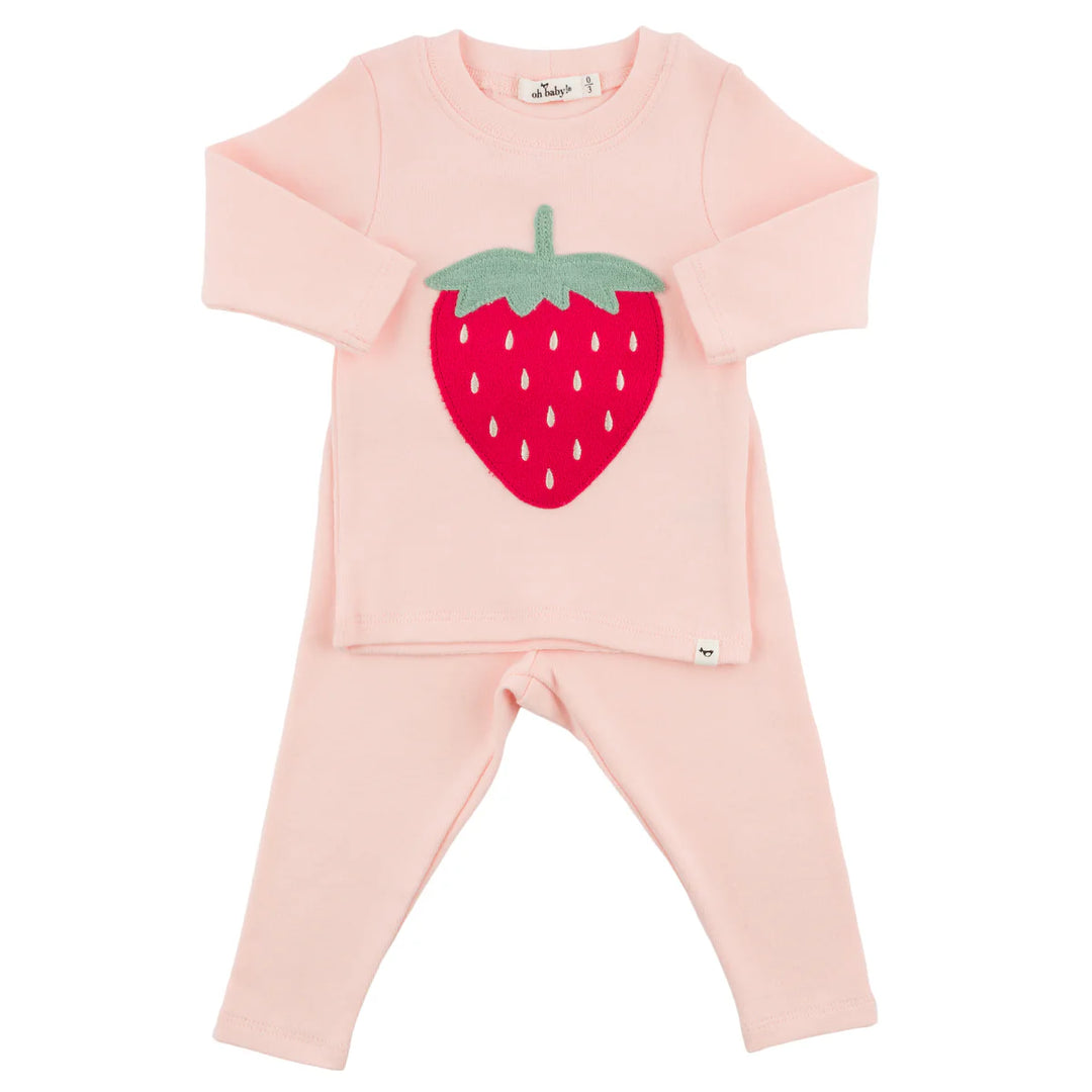 STRAWBERRY L/S SET