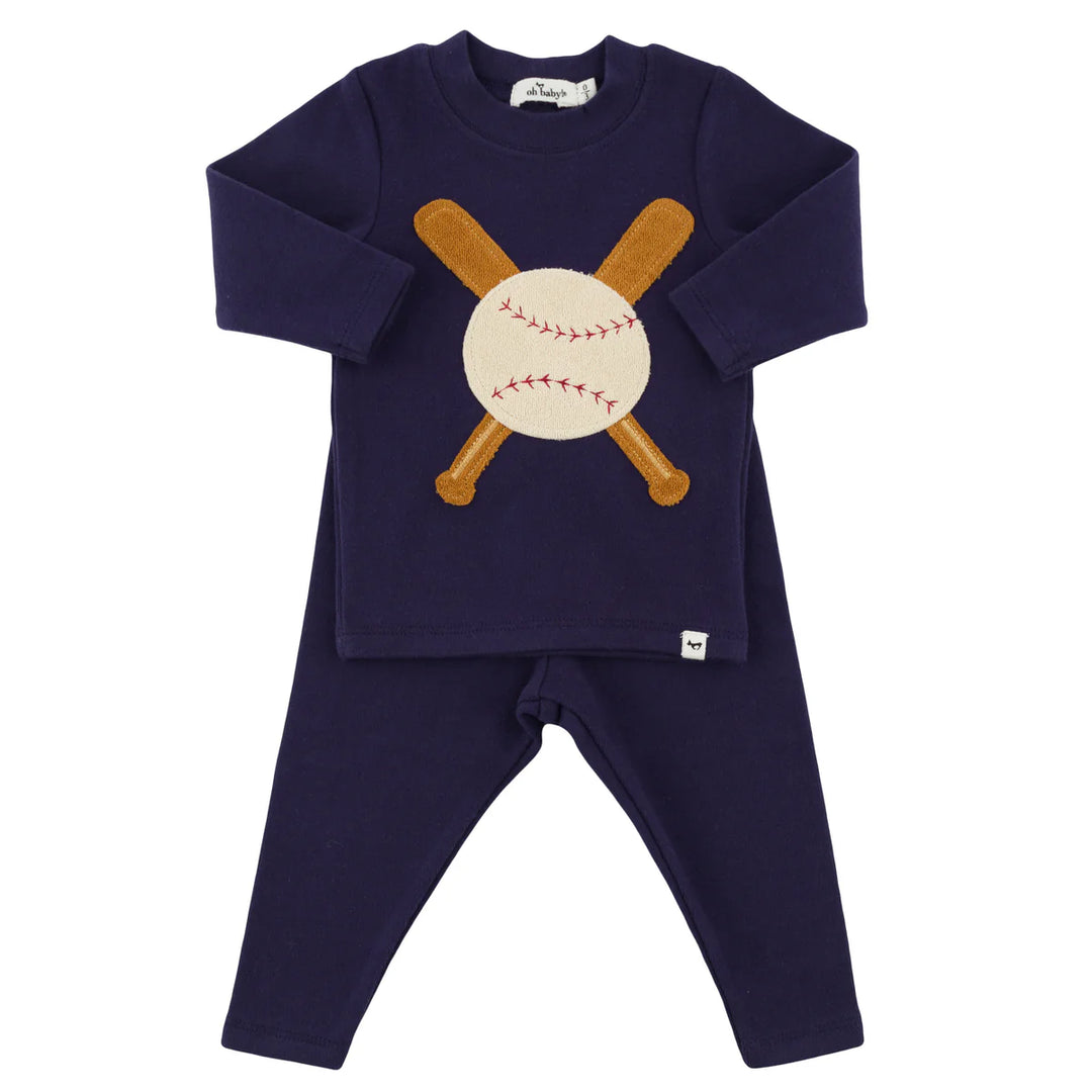 BASEBALL L/S SET
