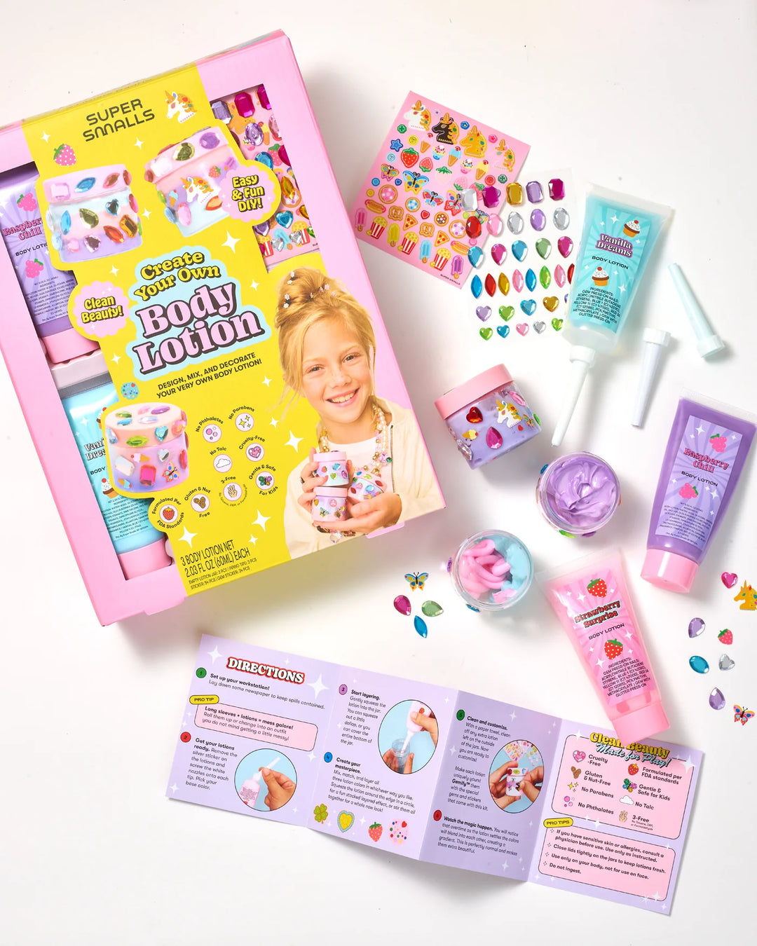 CREATE YOUR OWN BODY LOTION