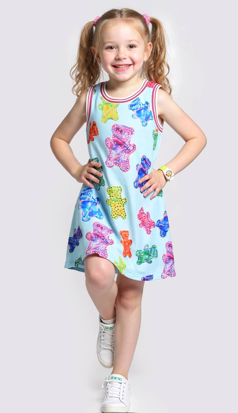 GUMMY BEAR PRINT DRESS