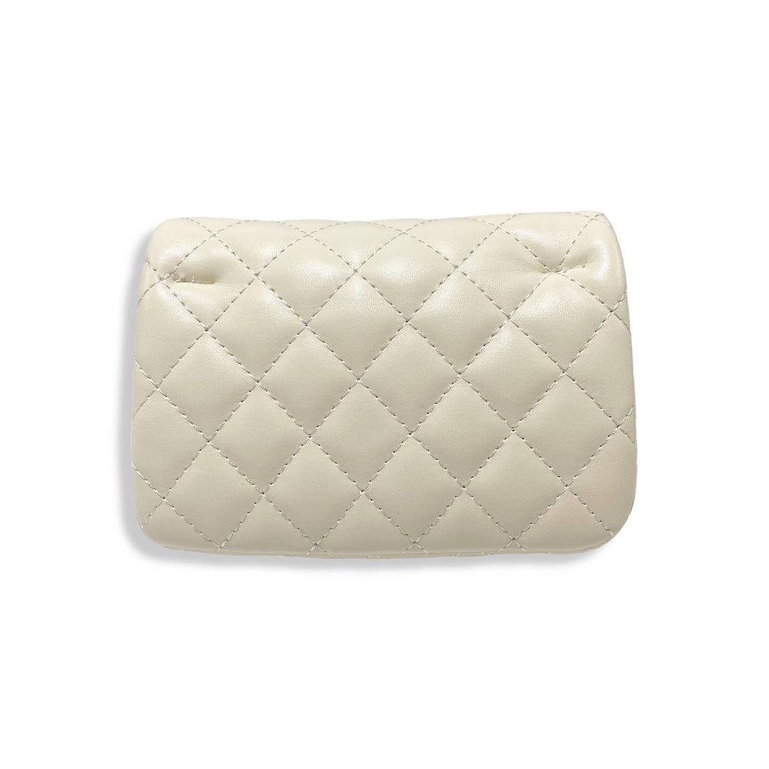 PEARL CLOSURE PURSE | PURPLE