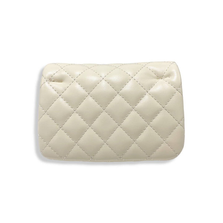 PEARL CLOSURE PURSE | PURPLE