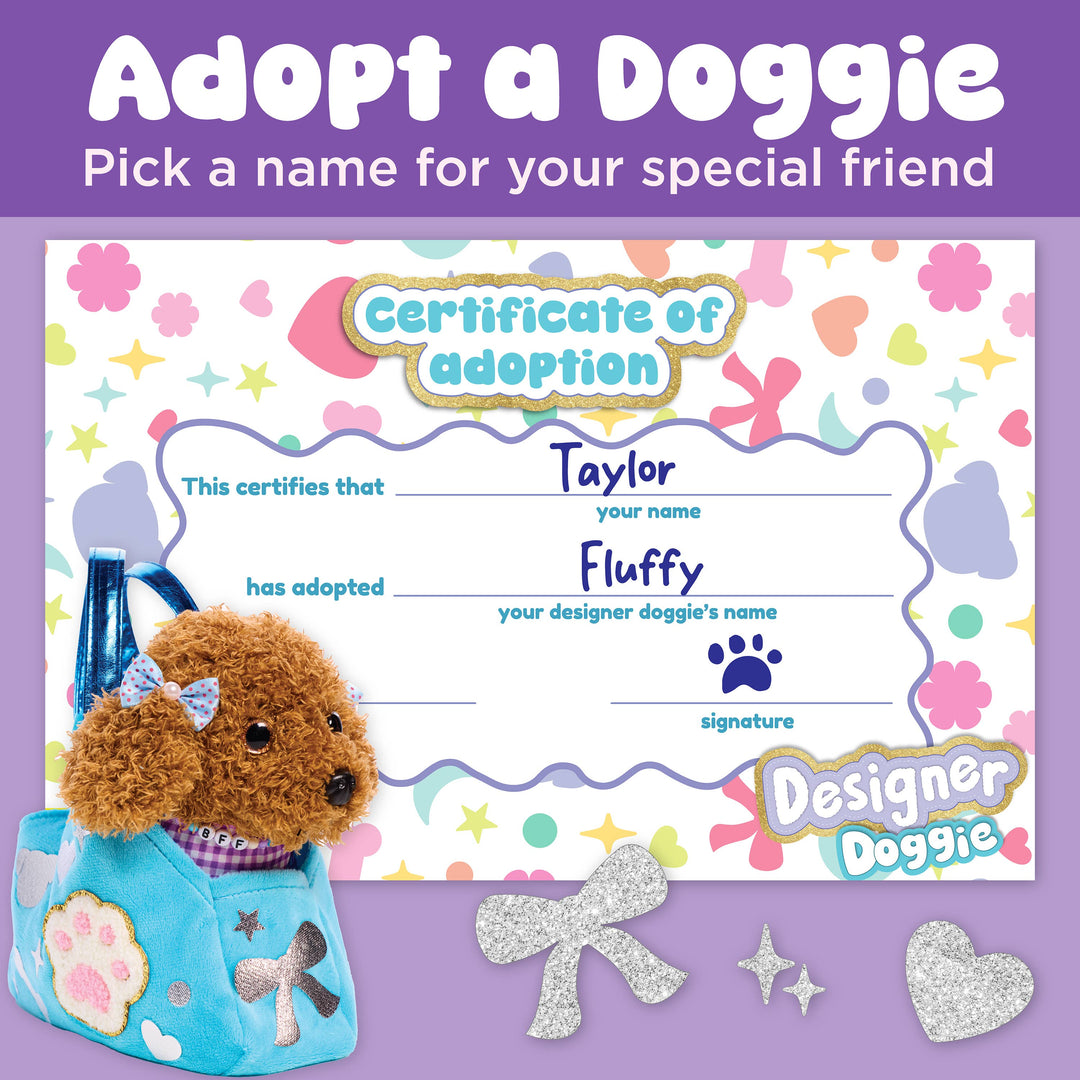 DECORATE YOUR OWN DESIGNER DOGGIE