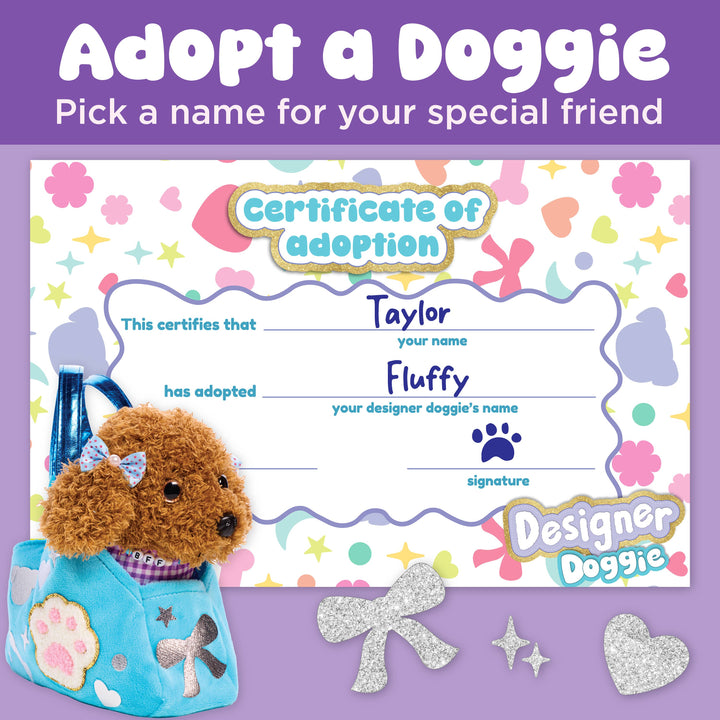 DECORATE YOUR OWN DESIGNER DOGGIE
