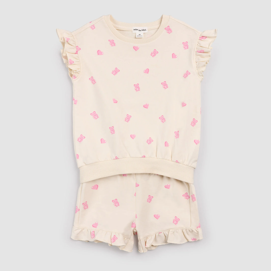 GUMMY BEAR SHORT SET