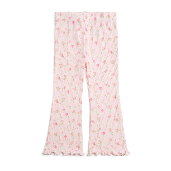 PINK ROSE FLARE LEGGING