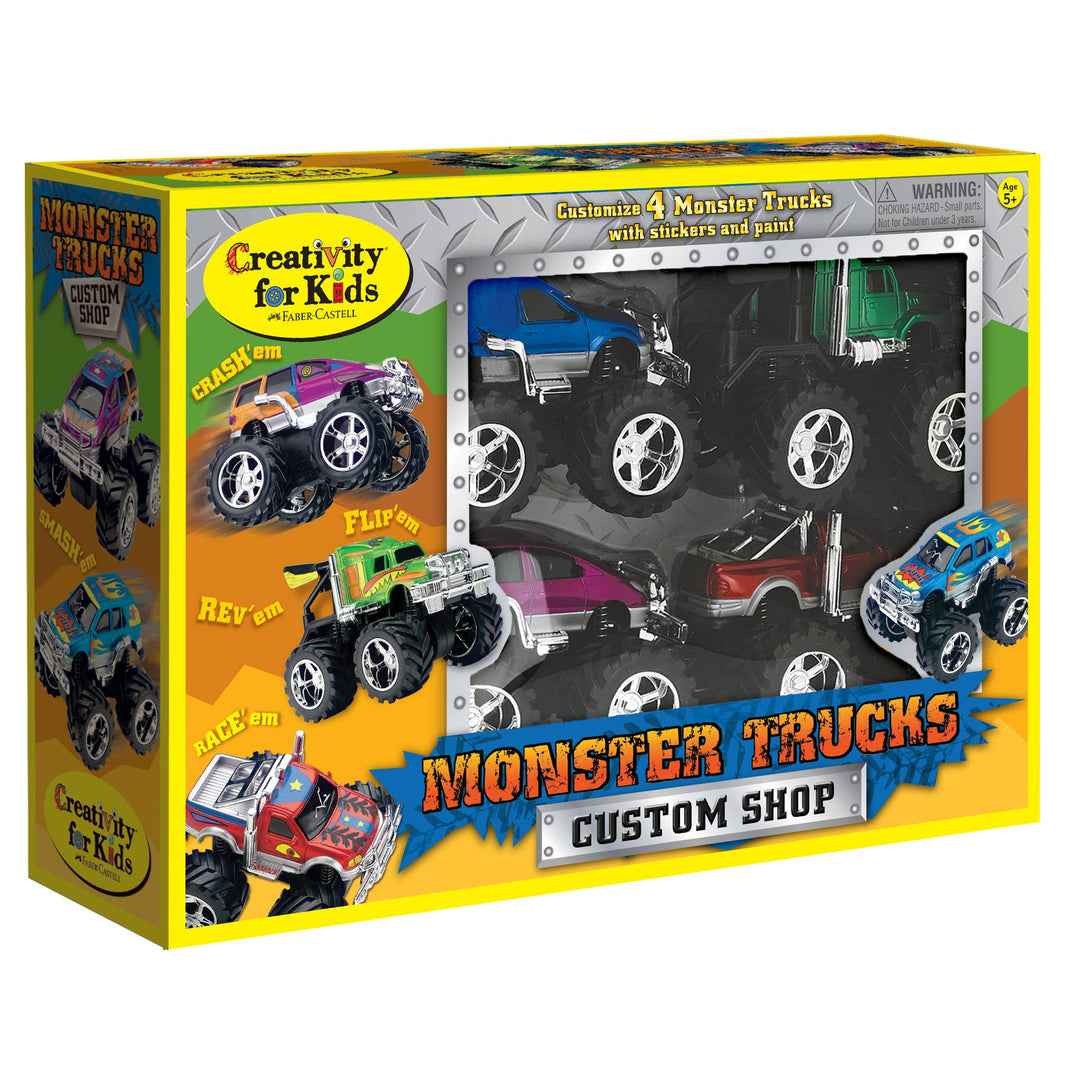 DECORATE MONSTER TRUCKS KIT