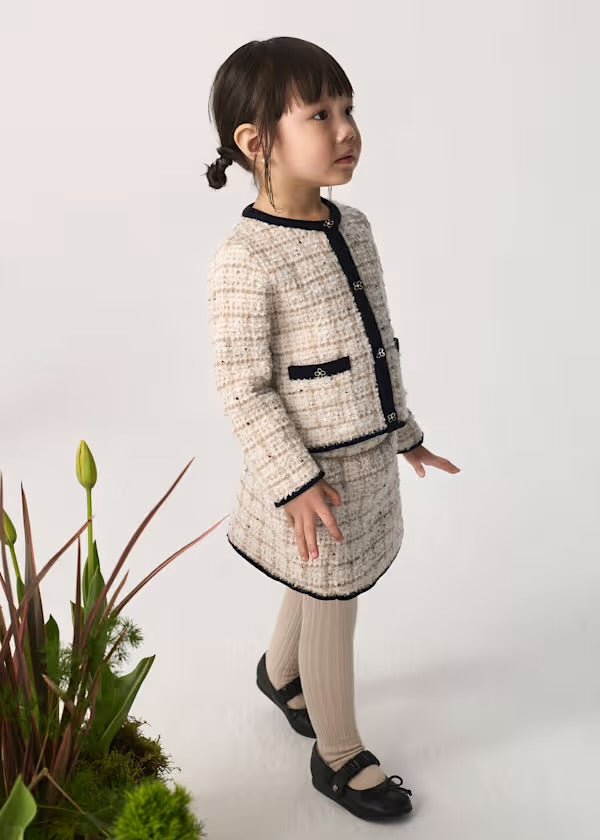 TRICOT SKIRT SET