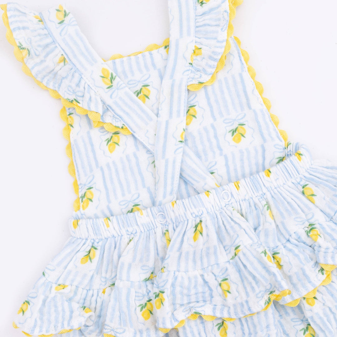 RUFFLE SUNSUIT | LOVELY LEMONS