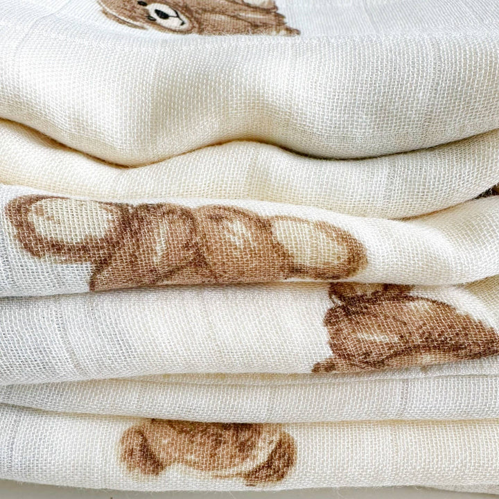 SWADDLE BLANKET| TEDDY BEAR