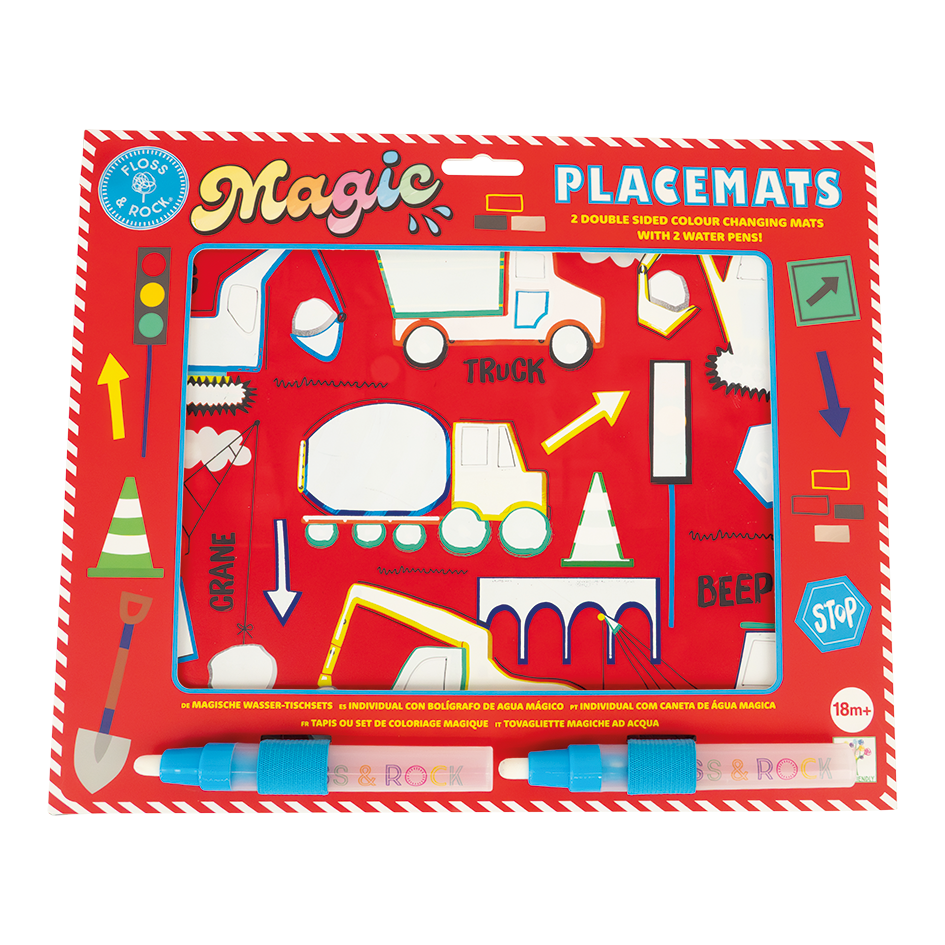 MAGIC WATER PLACEMATS - CONSTRUCTION
