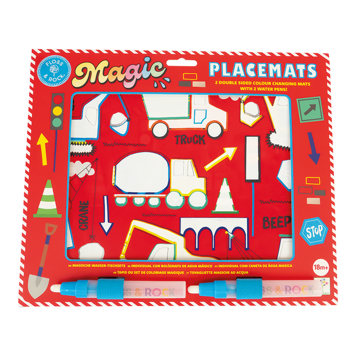 MAGIC WATER PLACEMATS - CONSTRUCTION