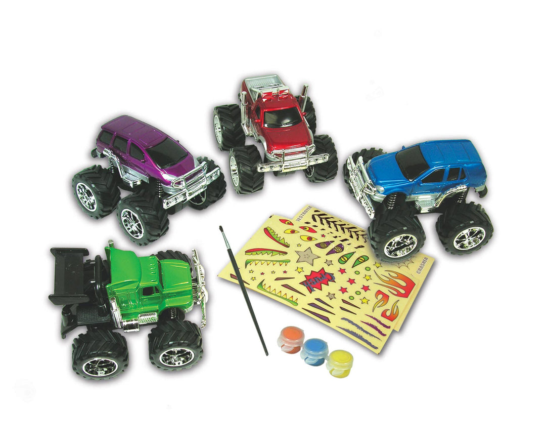 DECORATE MONSTER TRUCKS KIT